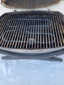 Barbecue très sale