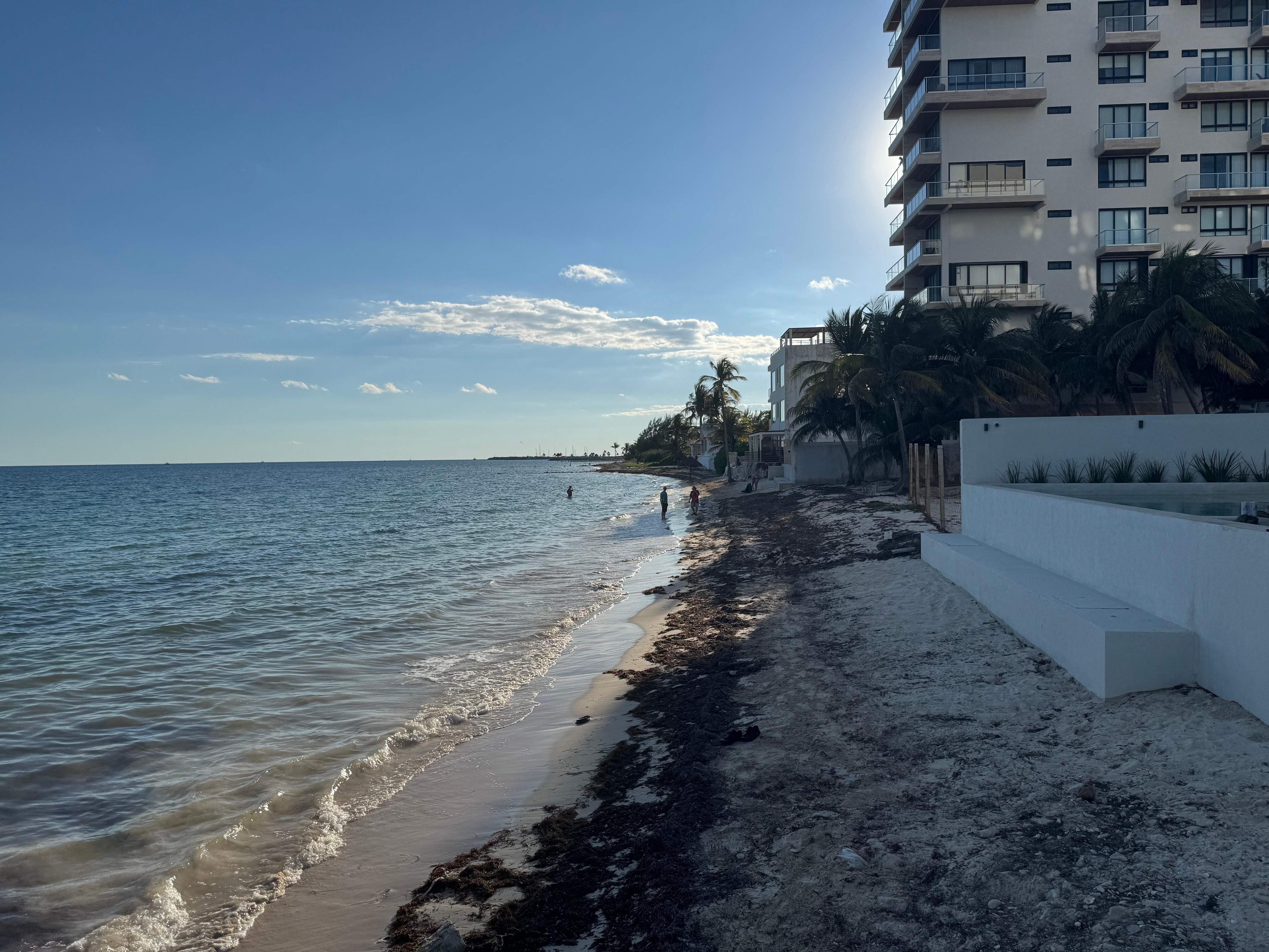 View from our balcony