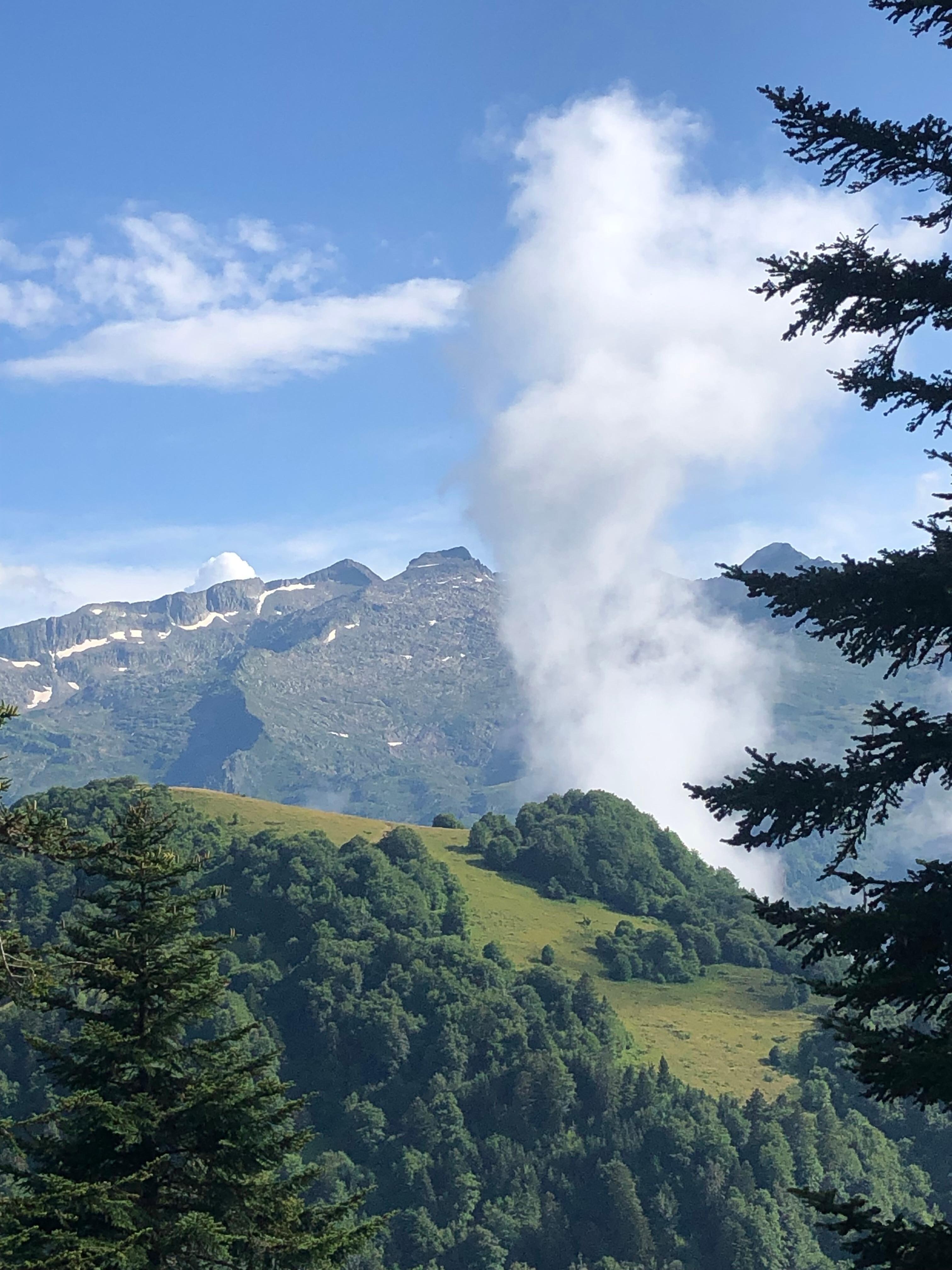 Vue du chalet