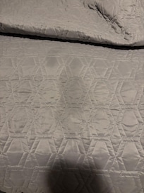 Stained bed linens