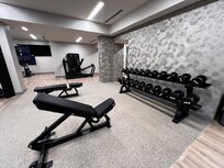 Gym is clean, equipment is good condition.