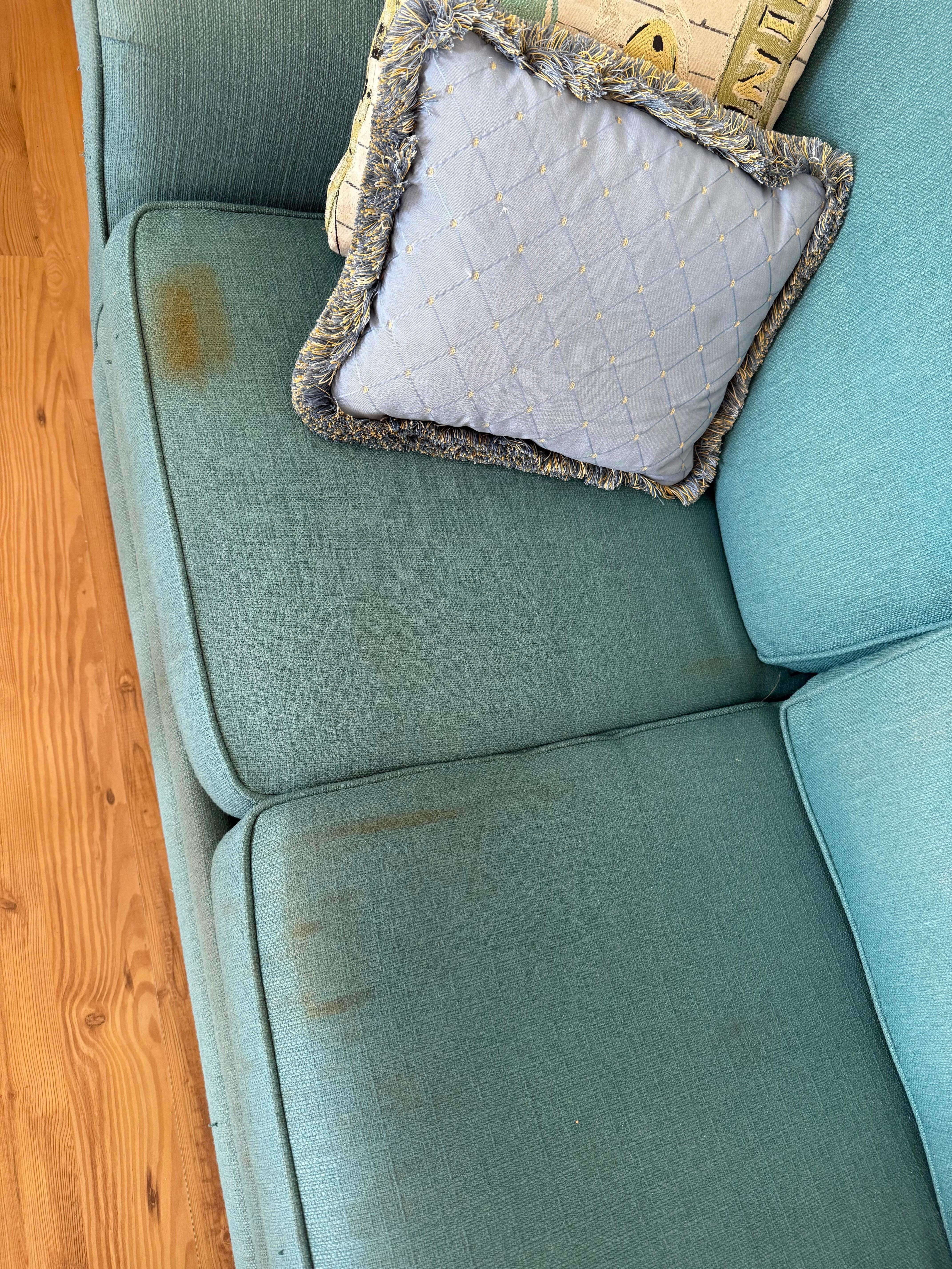 Stained couch