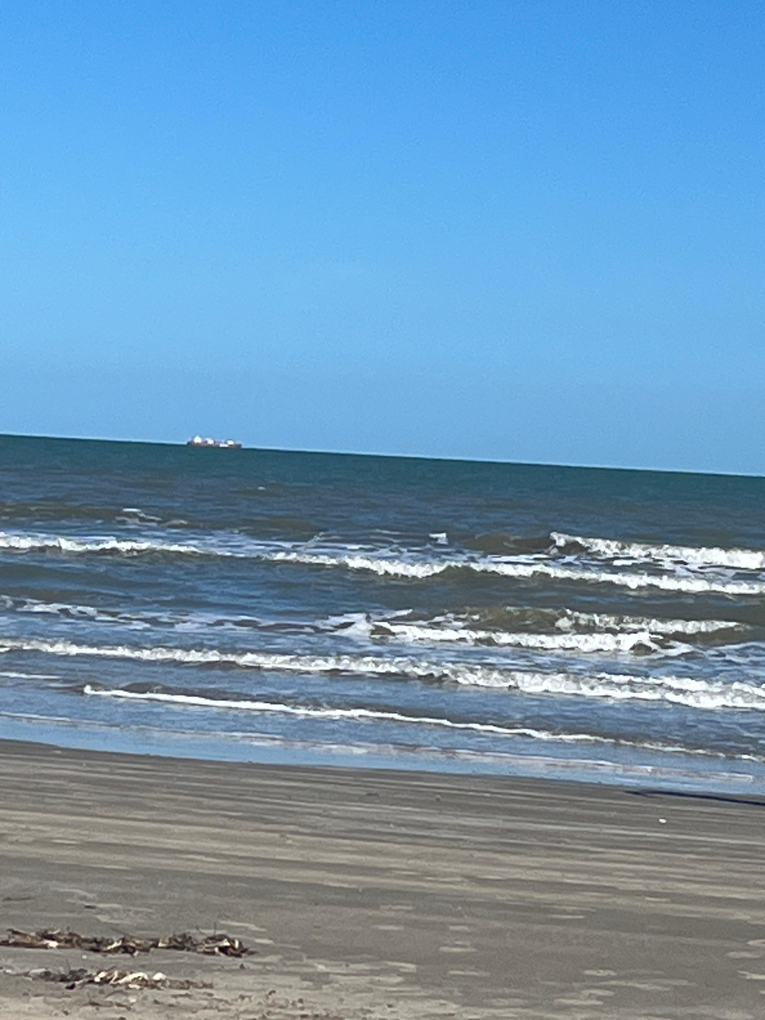 From the beach at dunes