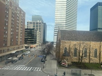 View looking North