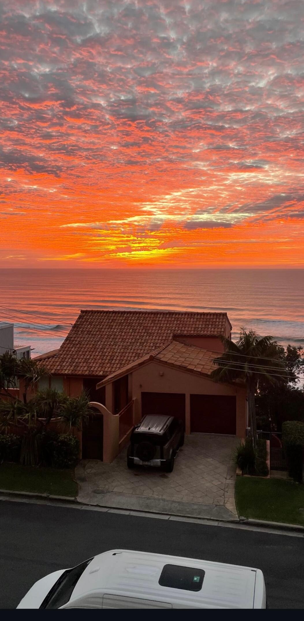 Wonderful sunrise and sunsets. 