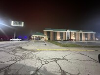 Not a car in sight. I don’t think anyone was staying here at all.