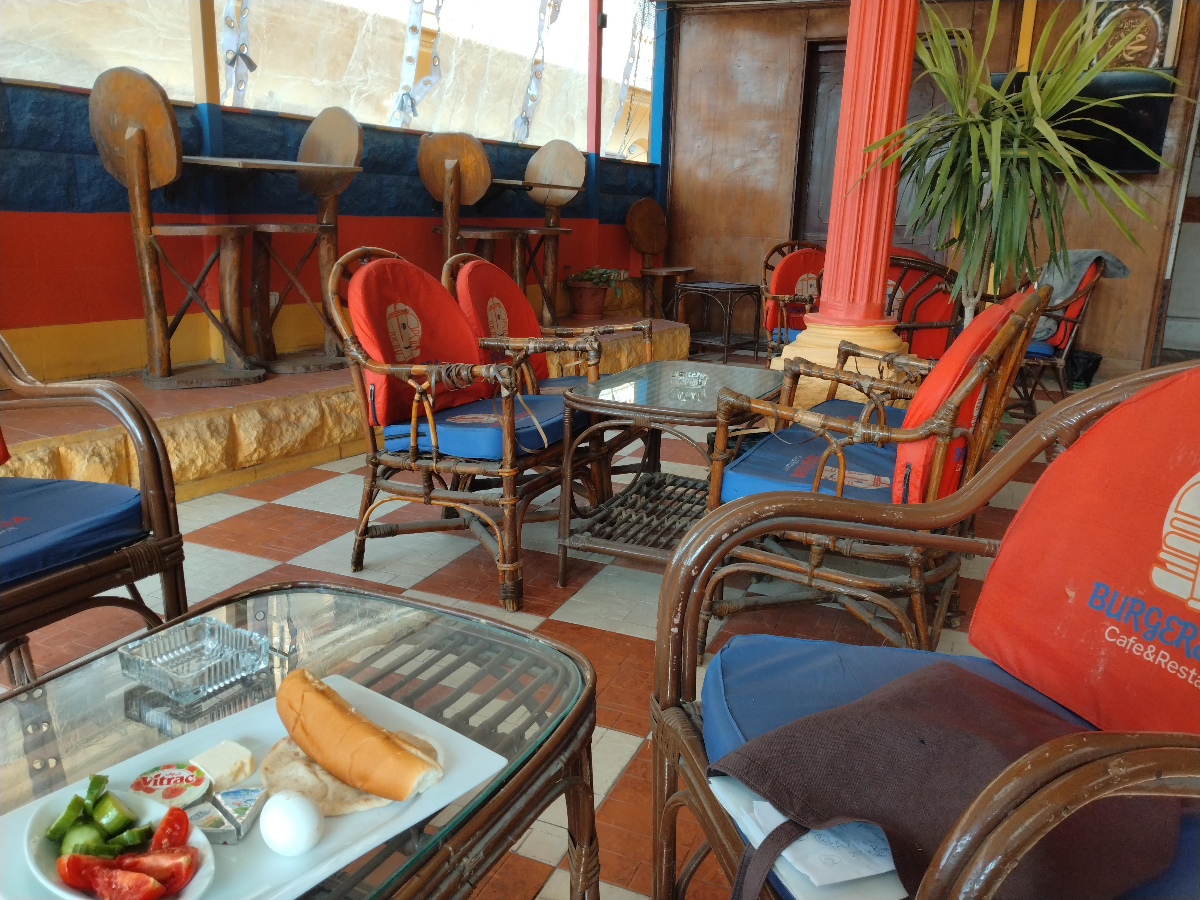 最上階の朝食会場