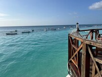 View from the restaurant