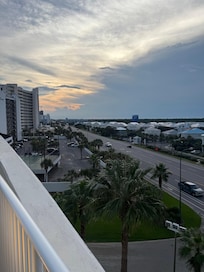 View from lazy river North Side (inland)