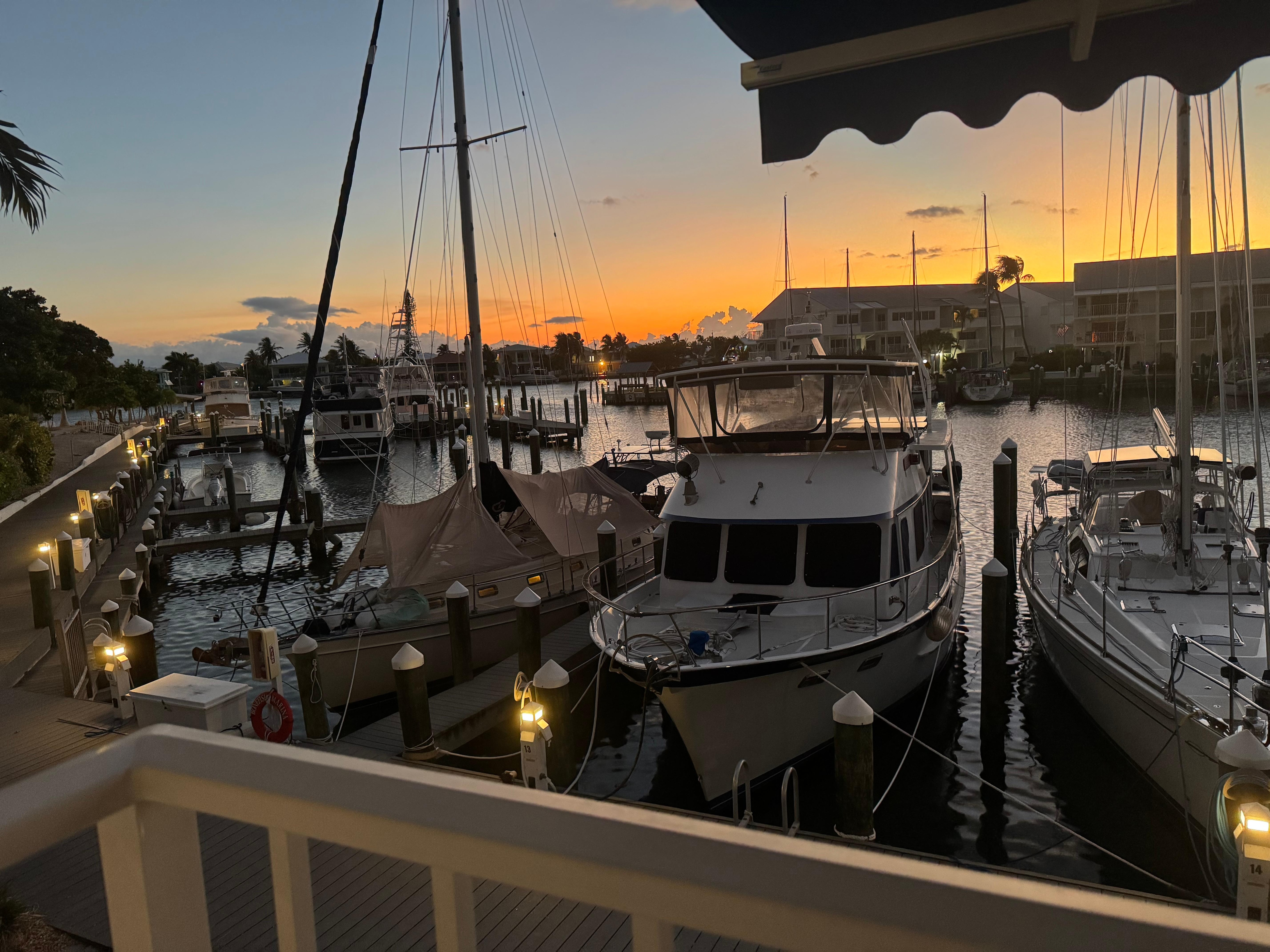 Another sunset picture outside of our balcony