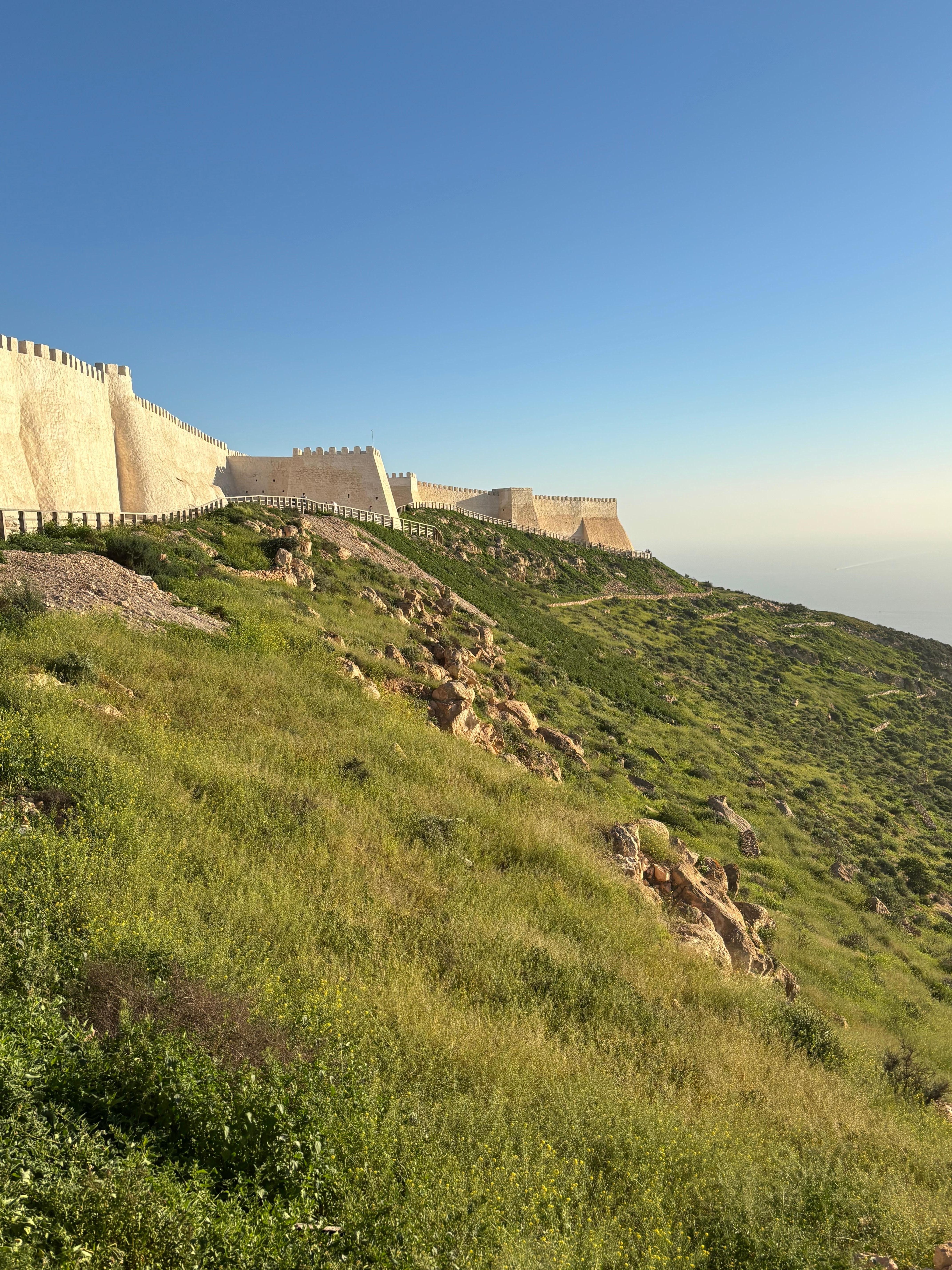 La Kasbah, le monument historique resté debout après le tremblement de terre de 1960. Très beau point de vue