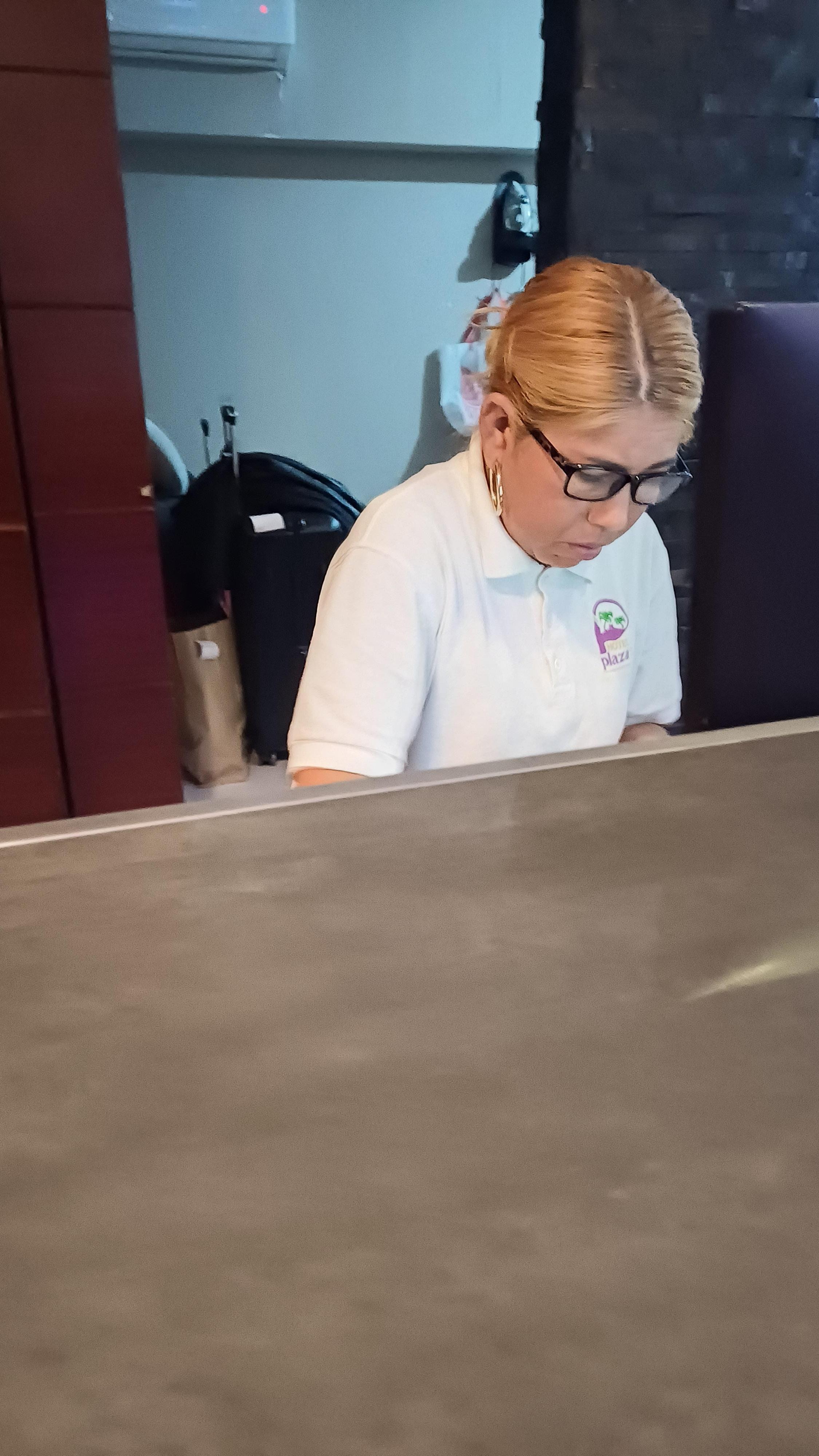 La recepcionista prepotente, grosera y de mala cara. Evítense una mala experiencia y elijan mejor otros hotel en la zona, afortunadamente hay bastantes. Me arrepentí muchísimo de elegir este hotel.