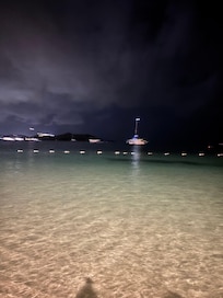 It was even better at night.