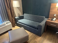 No había almohadas para el sofá