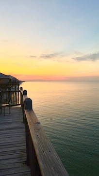 Sunrise on the deck