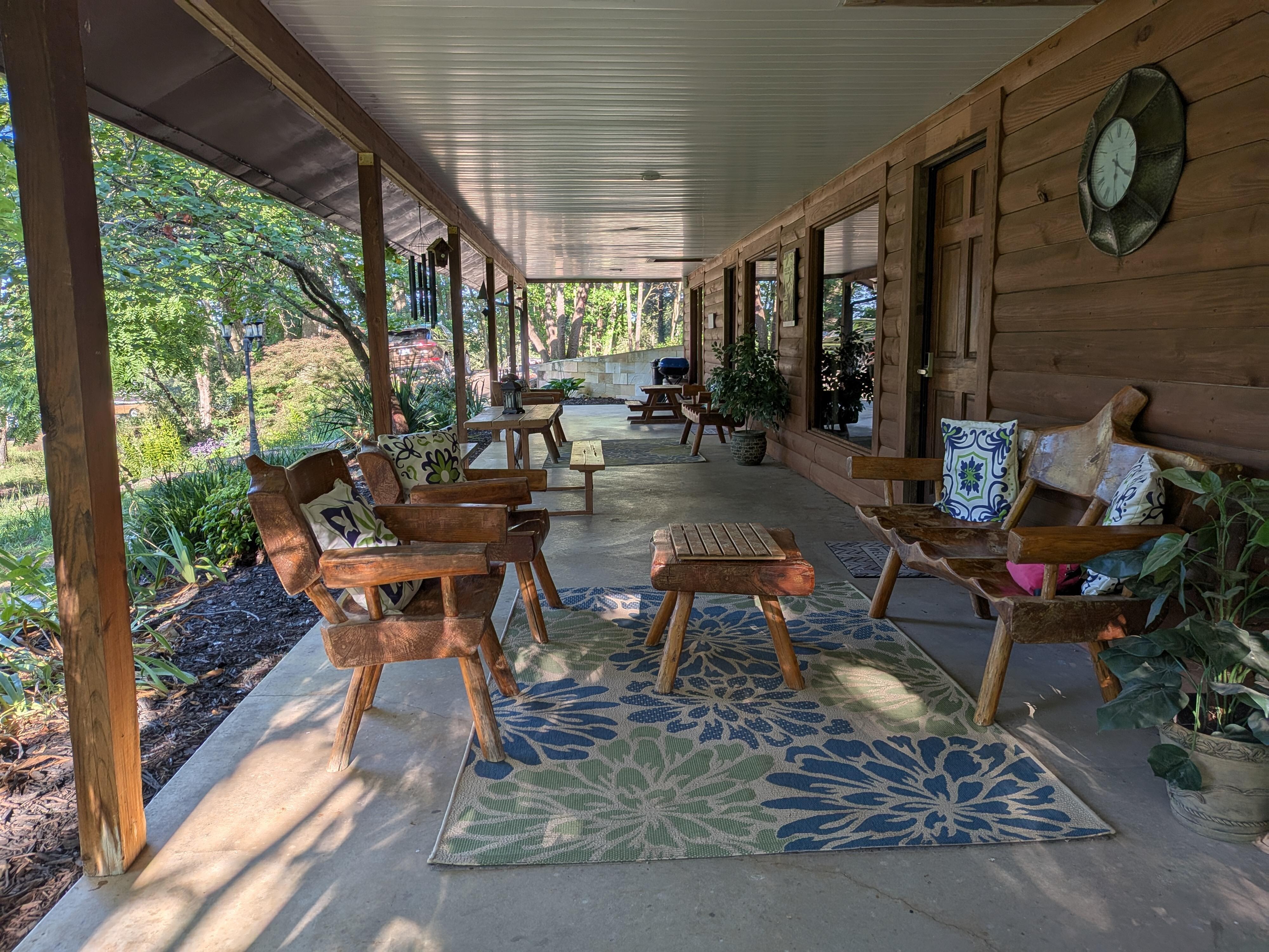 Front porch.