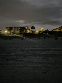 Beach view to room.