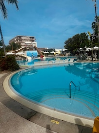 The pool during the day