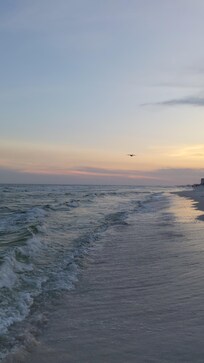 Nearby National beaches like Johnson's Beach (Perdido Key area) and Langdon Beach (on Ft Pickens) are nearby and clean quiet beaches. If you don't have a National Park pass, there will be a fee to access.