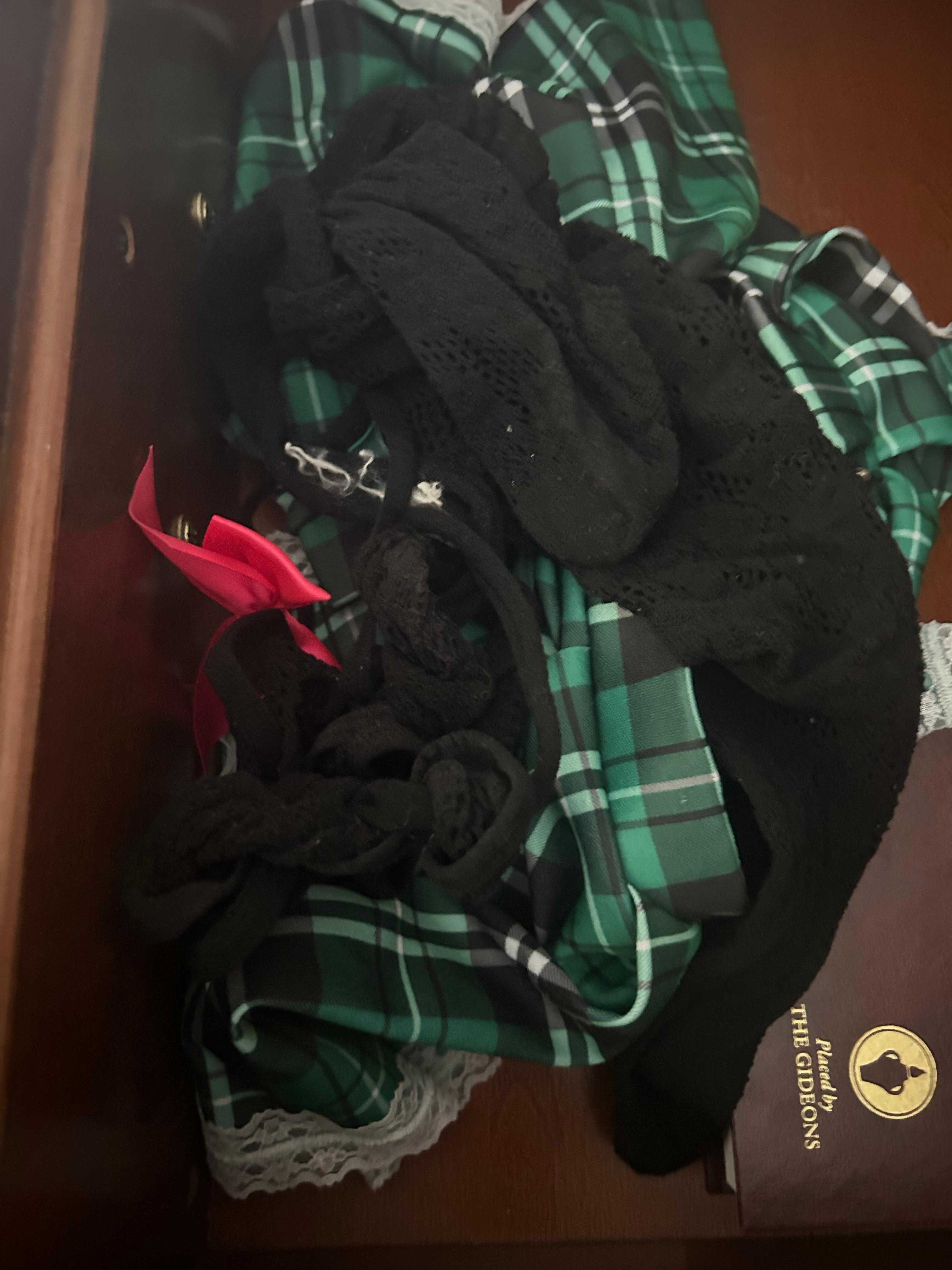 In the bedside draw. 