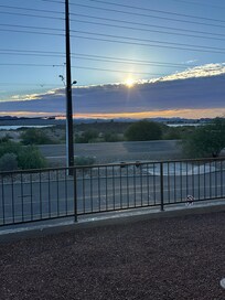 View from deck