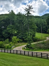 A view from Mountain Creek Lodge.