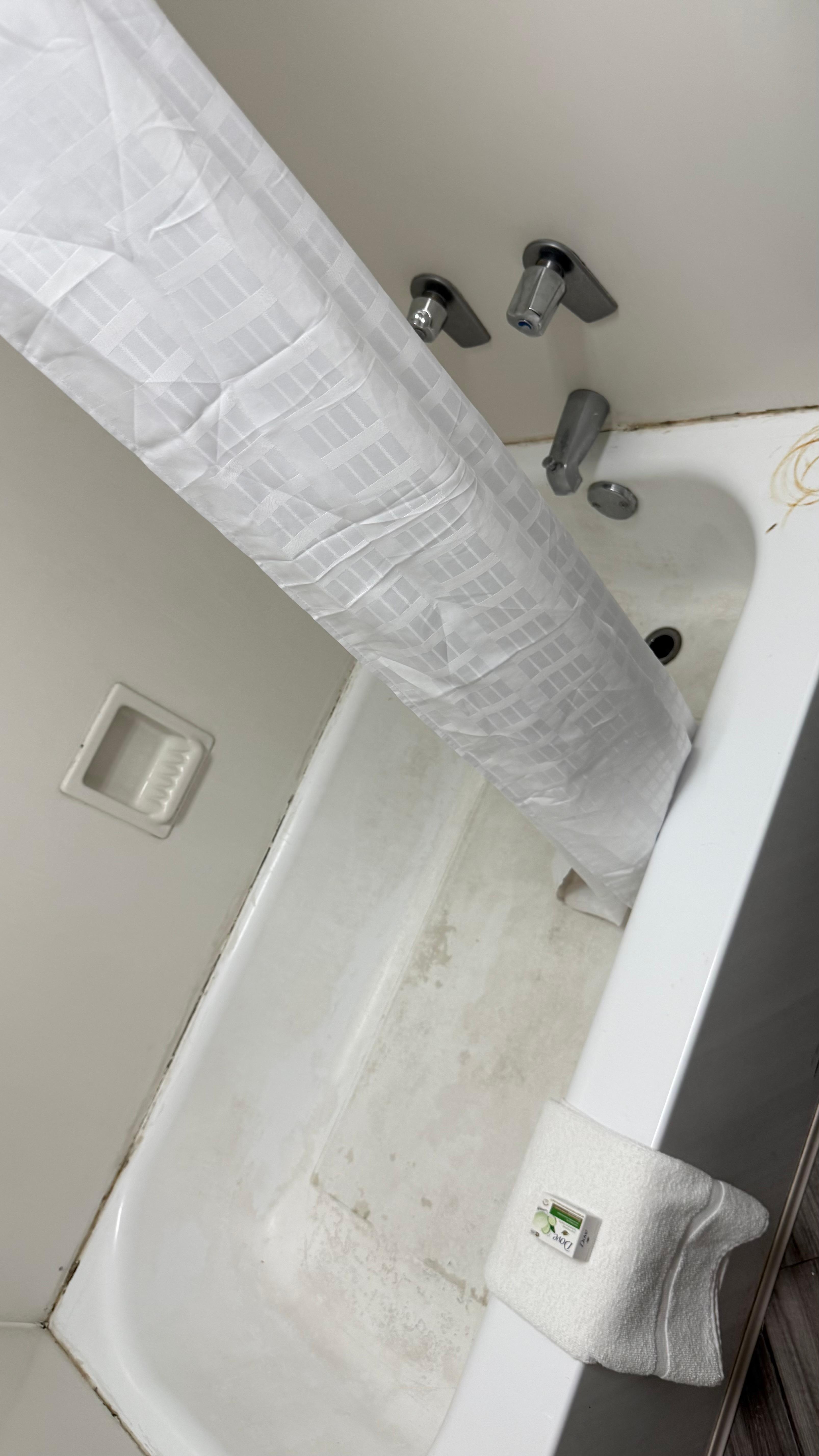 Dirty tubs in the first room  the other was just the same