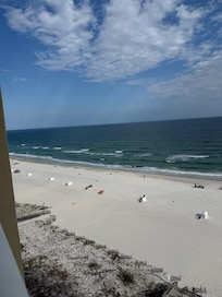 View from balcony.