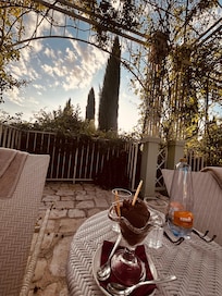 Gelato by the pool