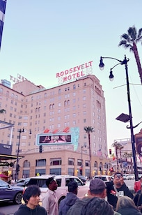View from Hollywood blvd
