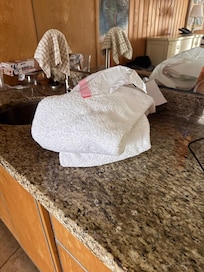 This is what we’re doing got when asked for fresh towels.