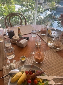 Breakfast was outstanding