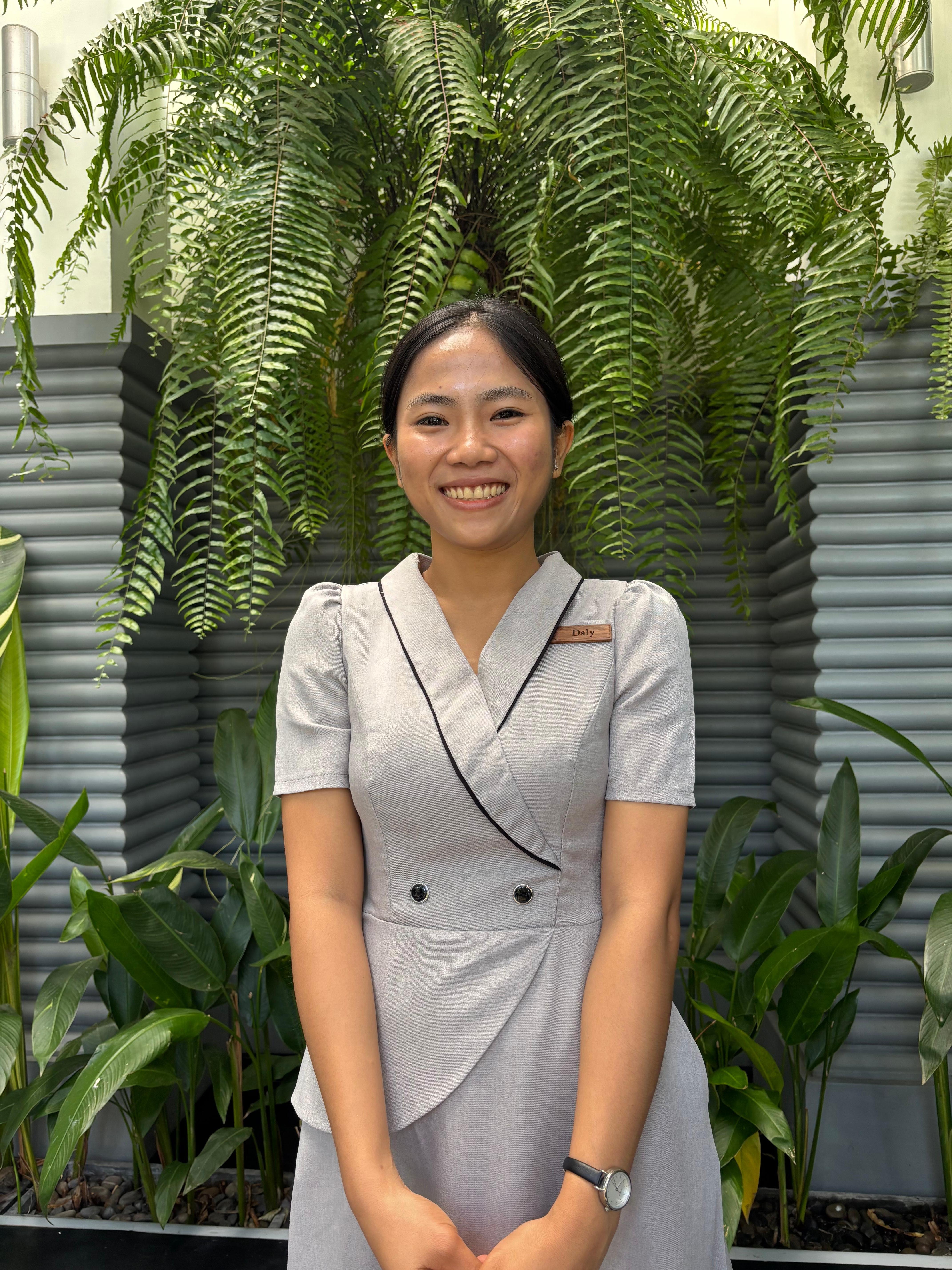 Ella es DALY, súper amable con nosotros 