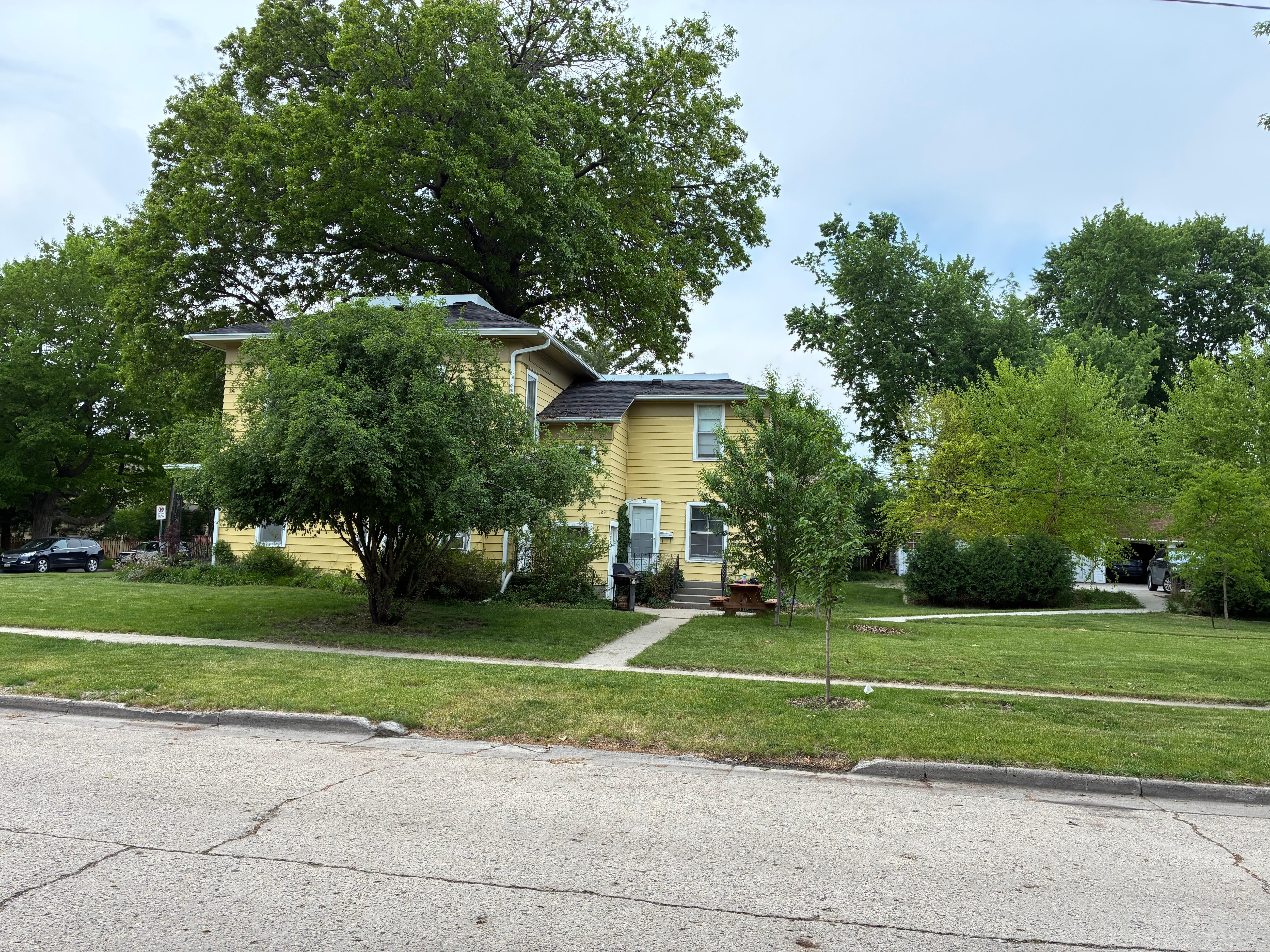 View from across the street 