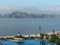 Pool and beach