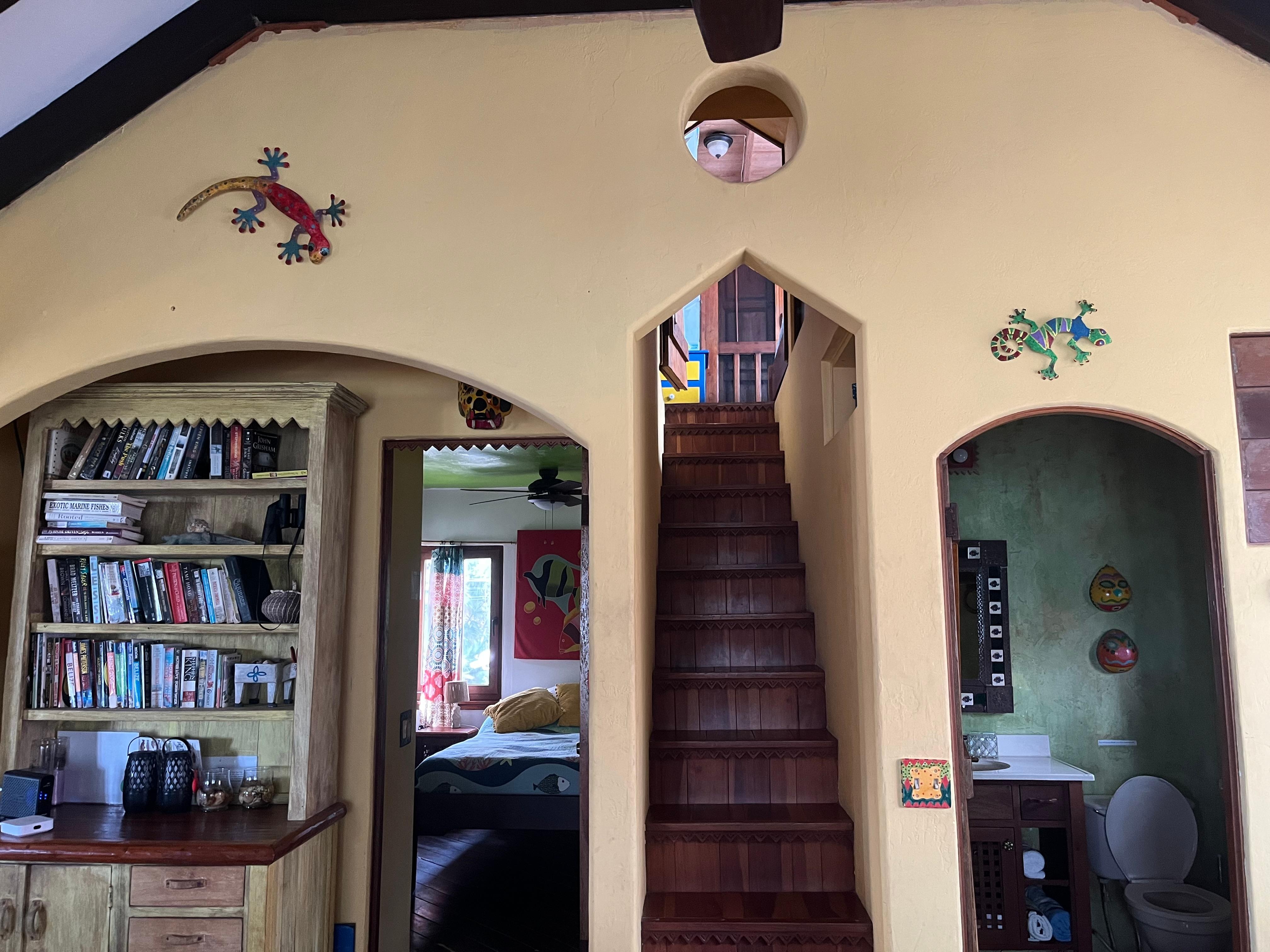 So many interesting angles in the home design.