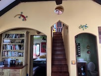 So many interesting angles in the home design.