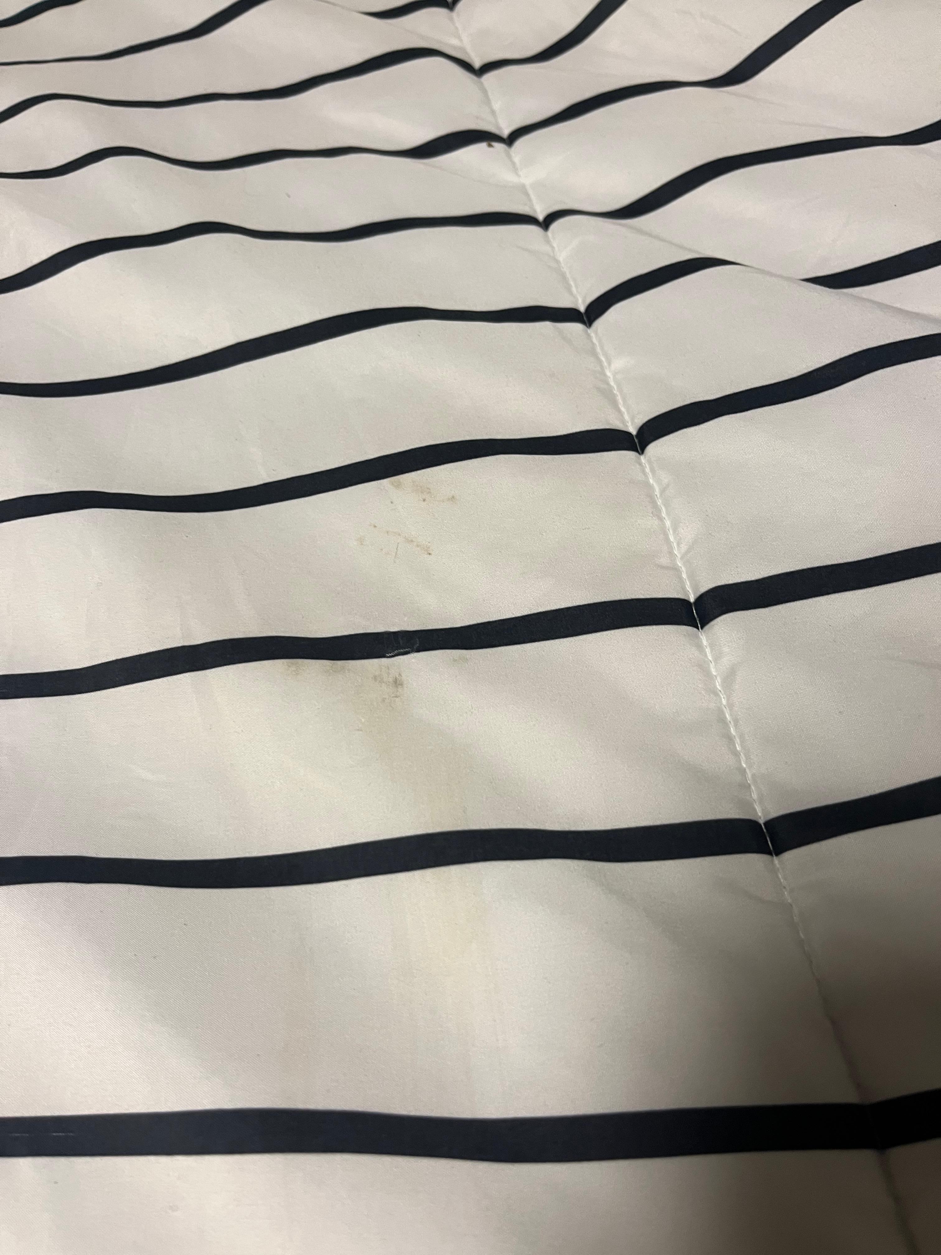 Stains on bedding