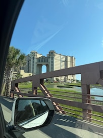 View of resort arrival