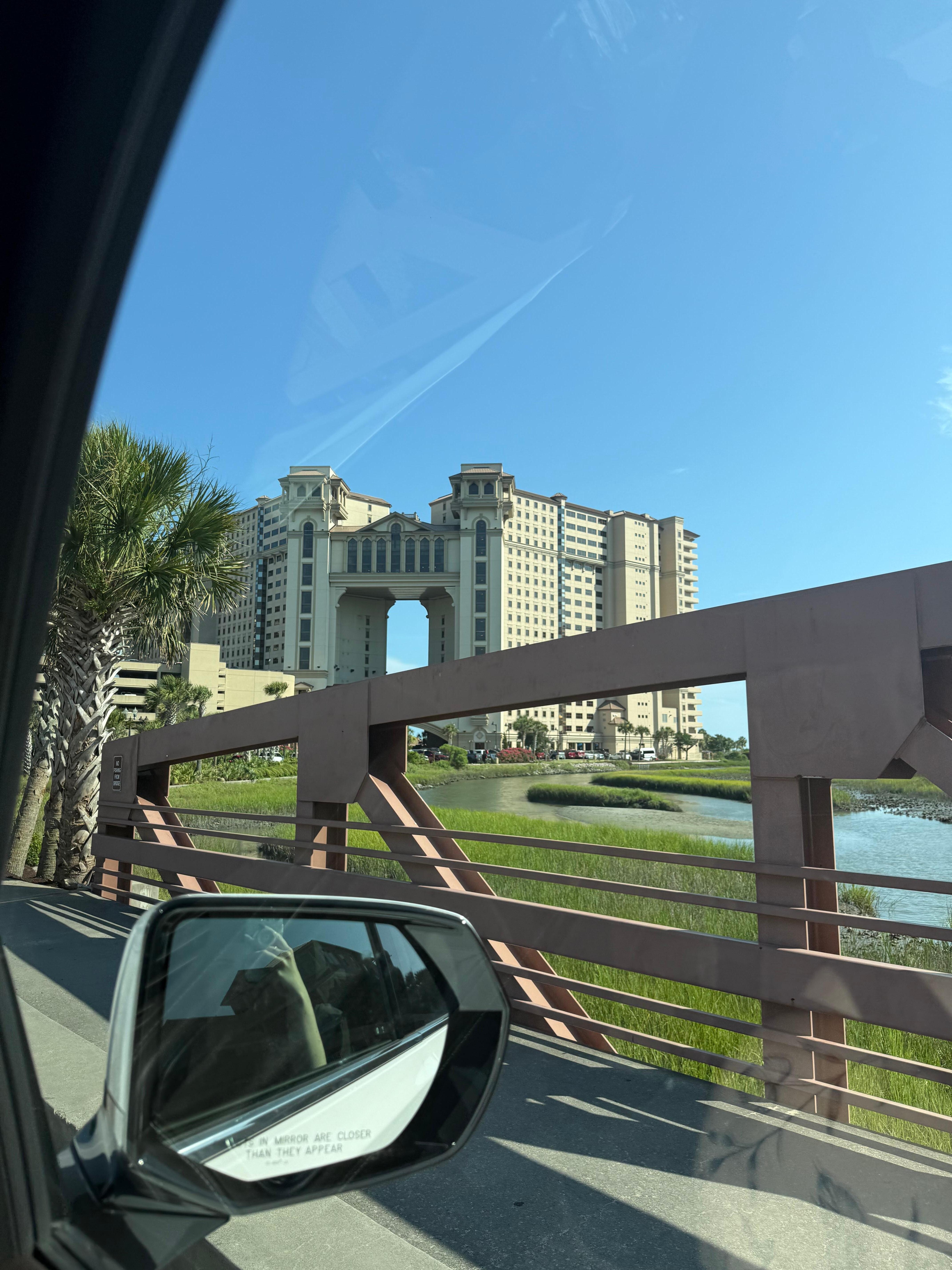 View of resort arrival 
