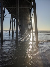 A lovely 1 mile walk to the pier