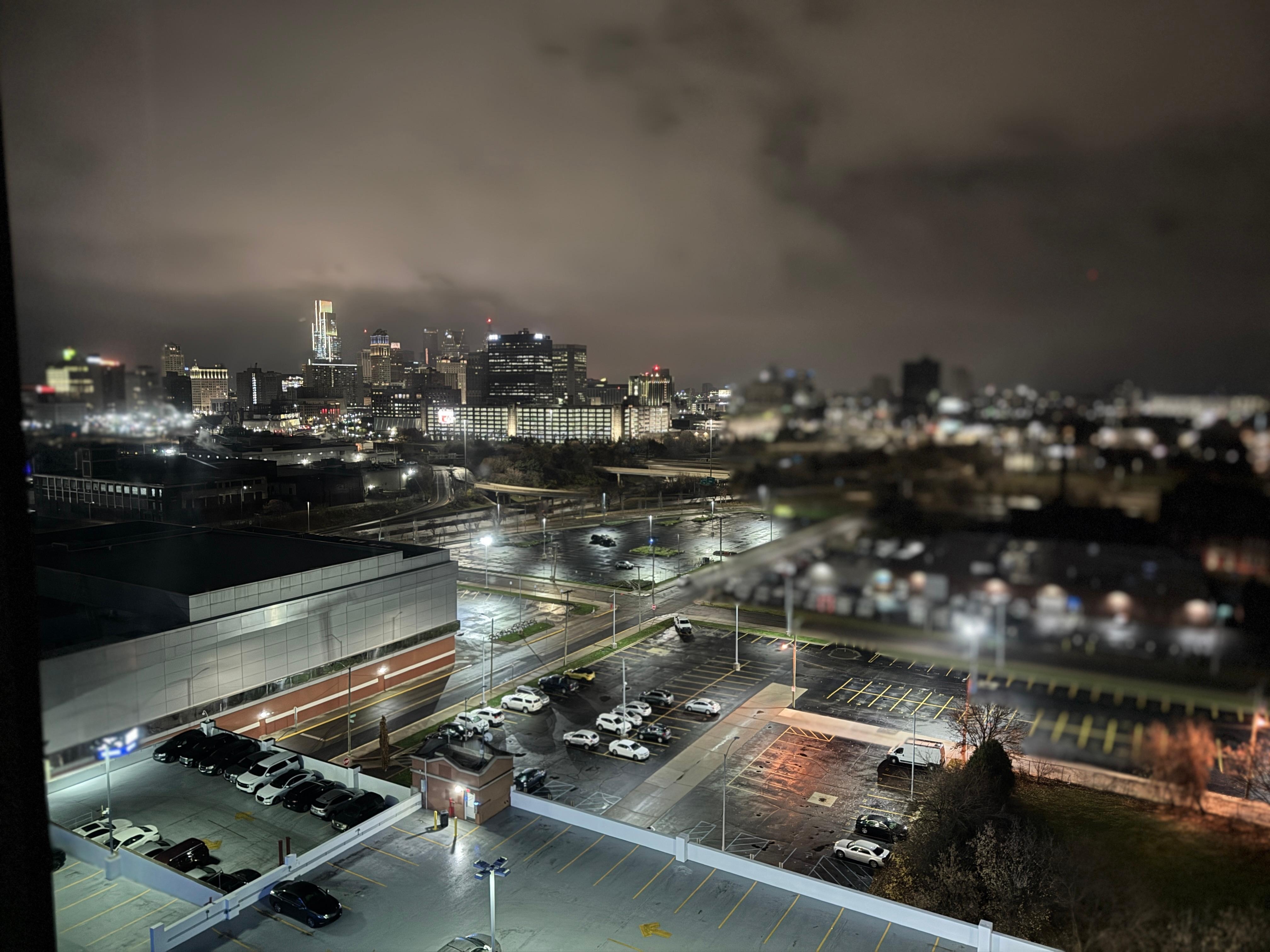 The view from our room