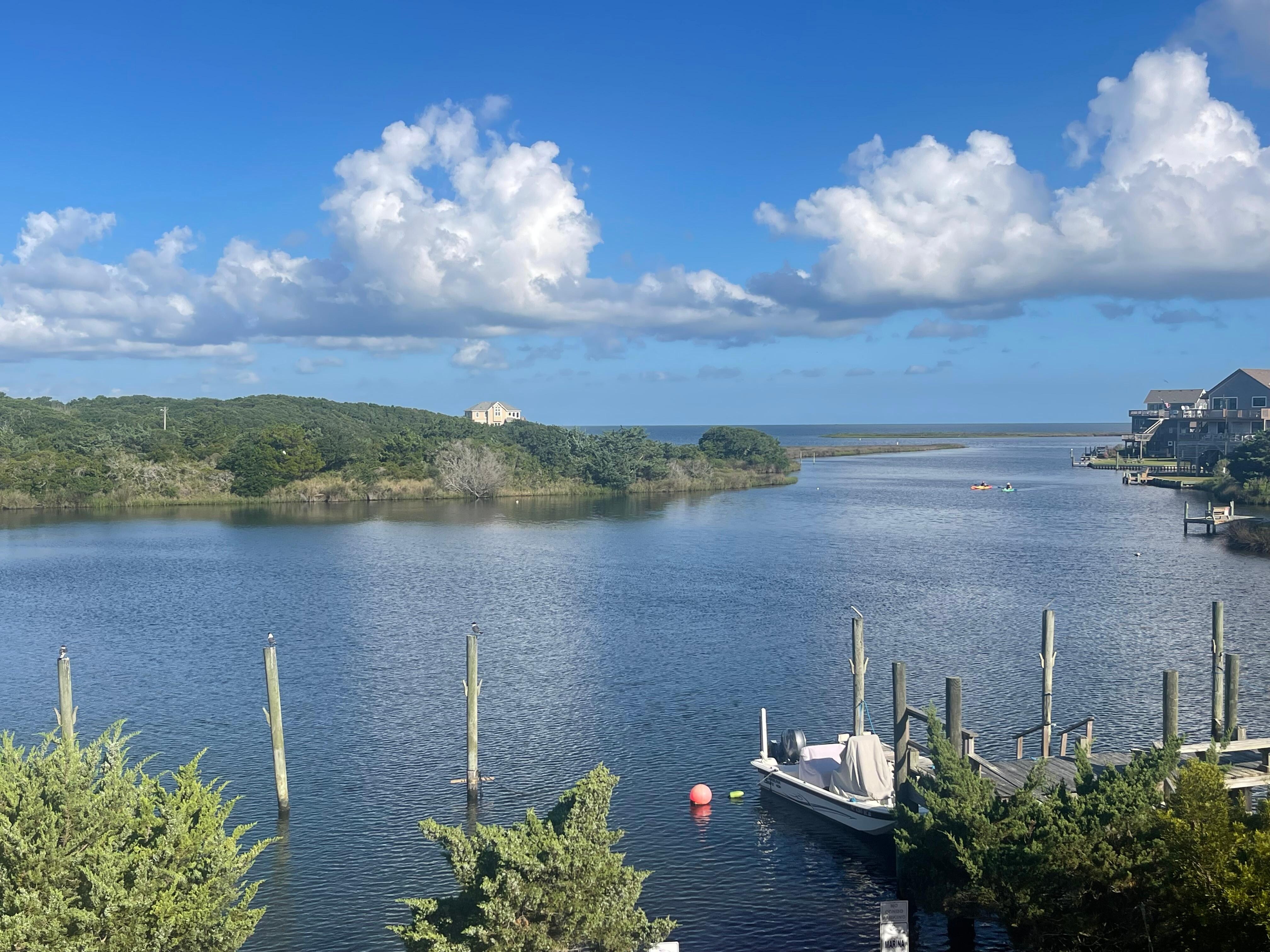 Our view from the balcony! 