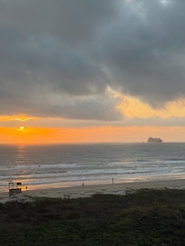Sunrise from balcony