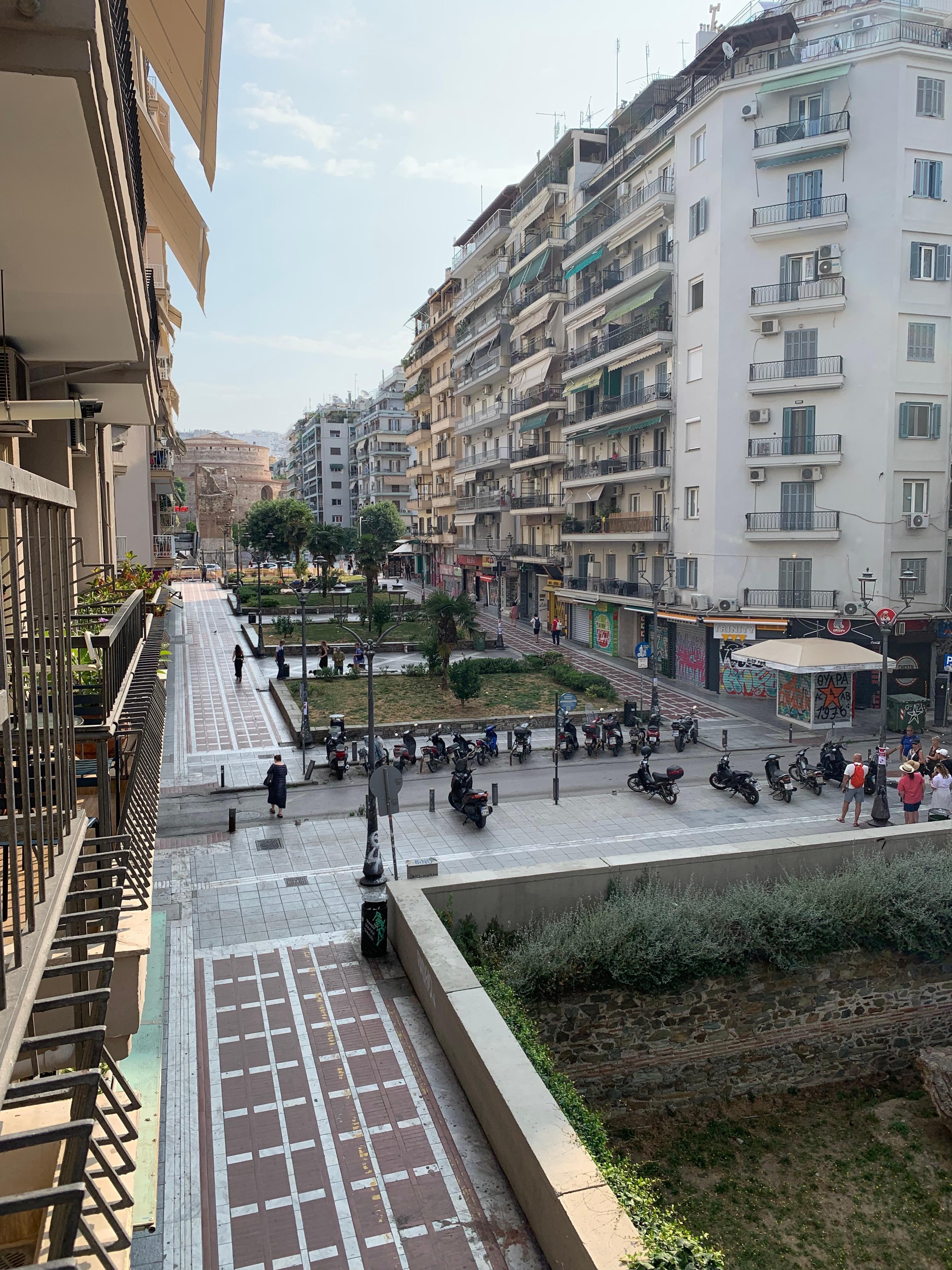 From our balcony