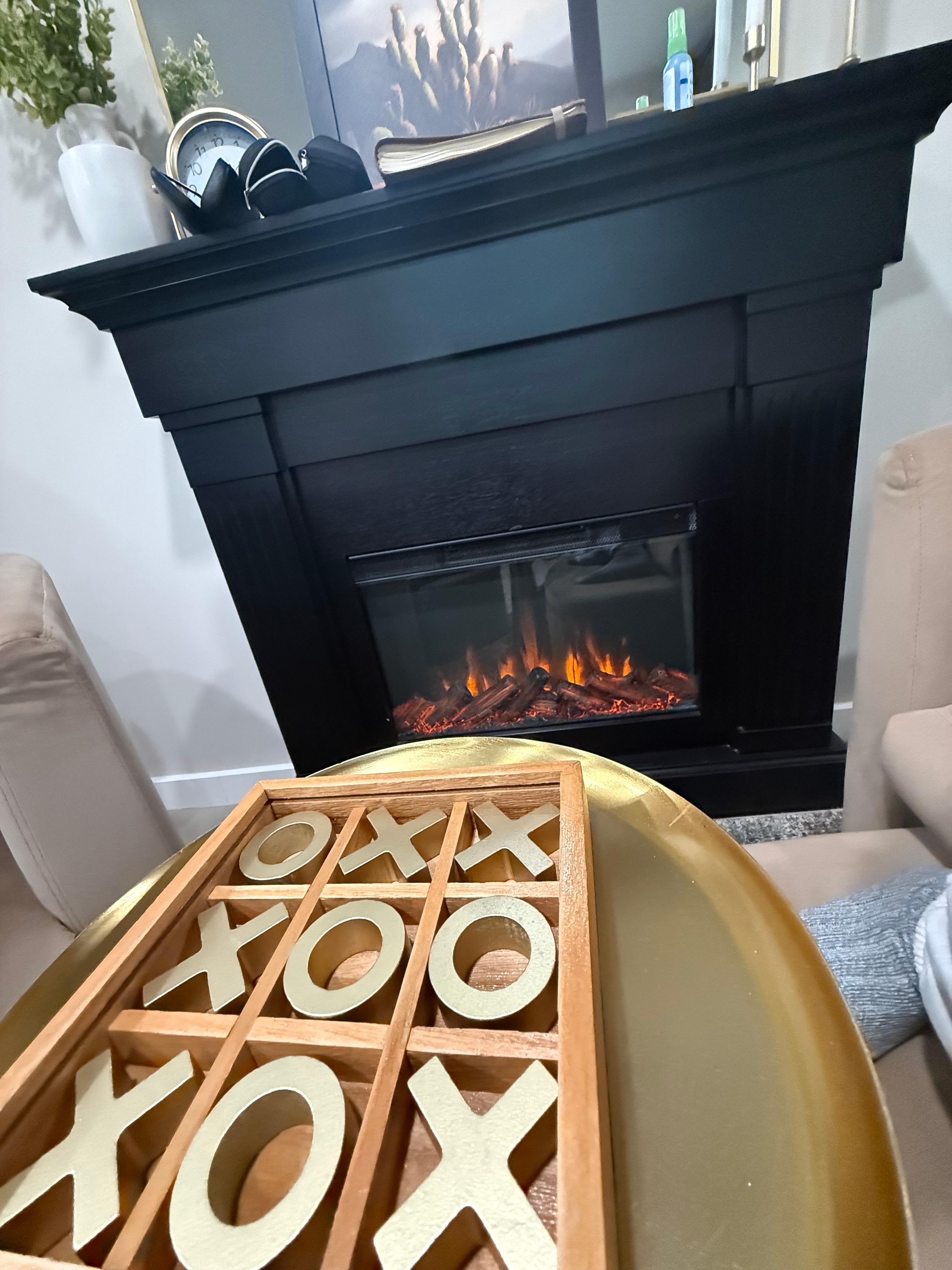 The fireplace-loved it!   