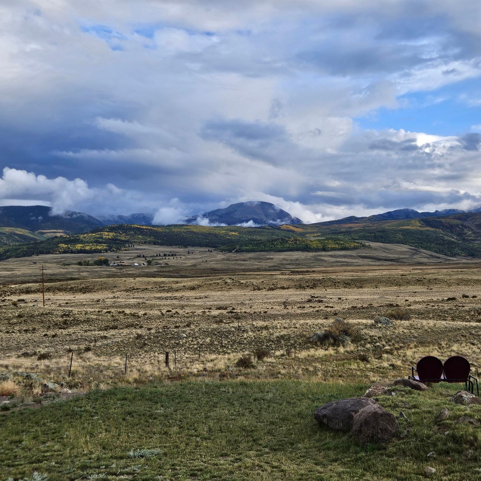 View from front window of home