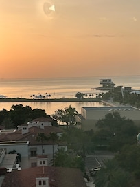 View from corner room