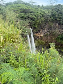 Beautiful drive to the waterfalls