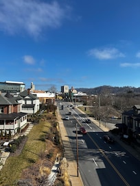 View towards downtown